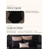 Комплект постельного белья Сатин Velvet Premium/Вельвет Премиум с Одеялом VP009 Евро пододеяльник 200×220 см, 4 наволочки Черный